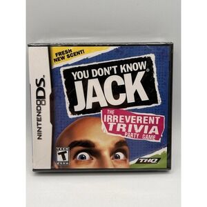 *NEW* You Don't‎ Know Jack - Nintendo DS New in Box, Factory Sealed